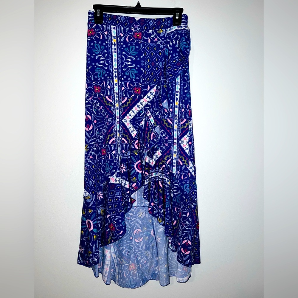 Me 2 Magic Floral High Low Maxi Skirt